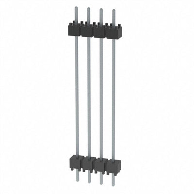 DW-04-14-T-S-1200 by Samtec Inc. - CONNECTOR HDR 4POS 0.1 STACK T/H TIN