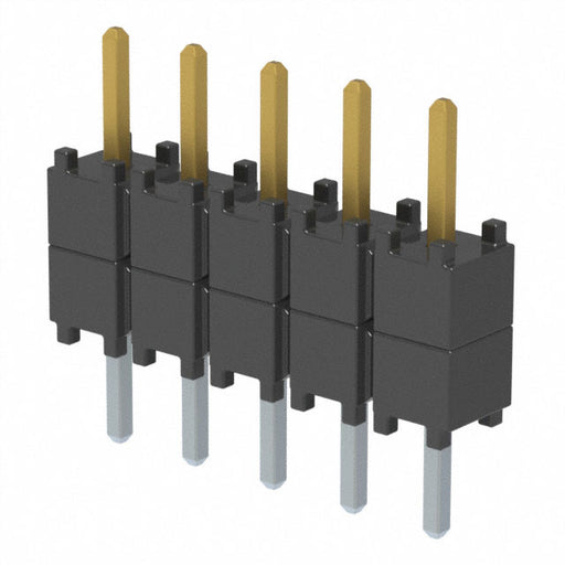 DW-05-07-L-S-200 by Samtec Inc. - CONNECTOR HDR 5POS 0.1 STACK T/H GOLD