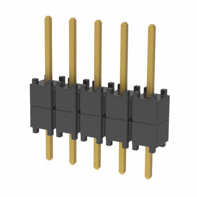 DW-05-08-G-S-200 by Samtec Inc. - CONNECTOR HDR 5POS 0.1 STACK T/H GOLD