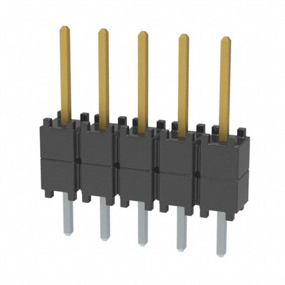 DW-05-08-S-S-200 by Samtec Inc. - CONNECTOR HDR 5POS 0.1 STACK T/H GOLD