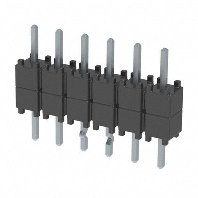 DW-06-07-T-S-200-LL by Samtec Inc. - CONNECTOR HDR 6POS 0.1 STACK T/H TIN
