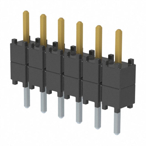 DW-06-07-S-S-200 by Samtec Inc. - CONNECTOR HDR 6POS 0.1 STACK T/H GOLD