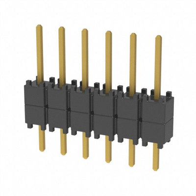 DW-06-08-G-S-200 by Samtec Inc. - CONNECTOR HDR 6POS 0.1 STACK T/H GOLD