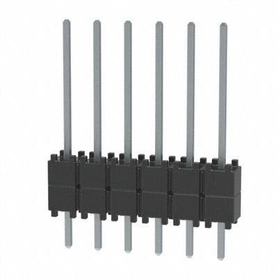 DW-06-09-T-S-200 by Samtec Inc. - CONNECTOR HDR 6POS 0.1 STACK T/H TIN