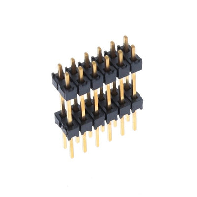 DW-06-10-G-D-480 by Samtec Inc. - CONNECTOR HDR 12POS 0.1 STACK T/H
