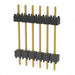 DW-06-10-G-S-600 by Samtec Inc. - CONNECTOR HDR 6POS 0.1 STACK T/H GOLD