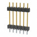DW-06-10-F-S-600 by Samtec Inc. - CONNECTOR HDR 6POS 0.1 STACK T/H GOLD