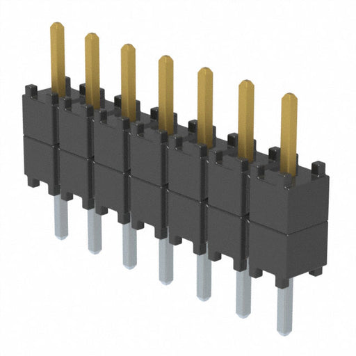 DW-07-07-L-S-200 by Samtec Inc. - CONNECTOR HDR 7POS 0.1 STACK T/H GOLD