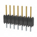 DW-07-08-F-S-200 by Samtec Inc. - CONNECTOR HDR 7POS 0.1 STACK T/H GOLD