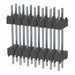 DW-07-10-T-D-500 by Samtec Inc. - CONNECTOR HDR 14POS 0.1 STACK T/H TIN