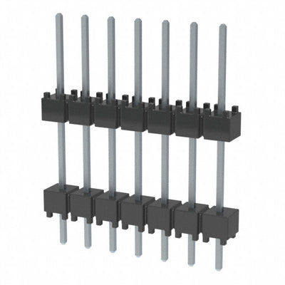 DW-07-10-T-S-450 by Samtec Inc. - CONNECTOR HDR 7POS 0.1 STACK T/H TIN