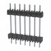 DW-07-10-T-S-600 by Samtec Inc. - CONNECTOR HDR 7POS 0.1 STACK T/H TIN