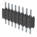 DW-08-07-T-S-200 by Samtec Inc. - CONNECTOR HDR 8POS 0.1 STACK T/H TIN