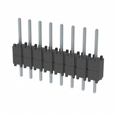 DW-08-08-T-S-200 by Samtec Inc. - CONNECTOR HDR 8POS 0.1 STACK T/H TIN