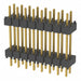 DW-08-10-G-D-500 by Samtec Inc. - CONNECTOR HDR 16POS 0.1 STACK T/H