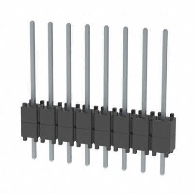DW-08-09-T-S-200 by Samtec Inc. - CONNECTOR HDR 8POS 0.1 STACK T/H TIN