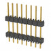 DW-08-10-G-S-450 by Samtec Inc. - CONNECTOR HDR 8POS 0.1 STACK T/H GOLD