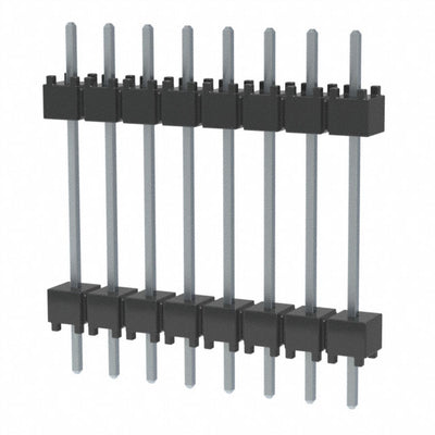 DW-08-10-T-S-600 by Samtec Inc. - CONNECTOR HDR 8POS 0.1 STACK T/H TIN