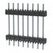 DW-08-10-T-S-600 by Samtec Inc. - CONNECTOR HDR 8POS 0.1 STACK T/H TIN