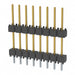 DW-08-10-L-S-450 by Samtec Inc. - CONNECTOR HDR 8POS 0.1 STACK T/H GOLD