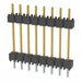 DW-08-10-L-S-600 by Samtec Inc. - CONNECTOR HDR 8POS 0.1 STACK T/H GOLD