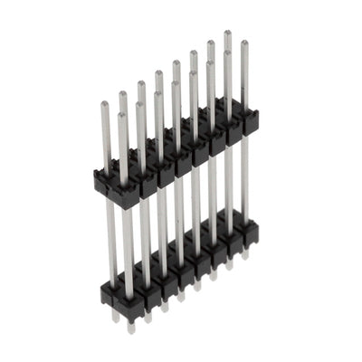 DW-08-13-T-D-750 by Samtec Inc. - CONNECTOR HDR 16POS 0.1 STACK T/H TIN