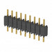 DW-09-07-G-S-200-LL by Samtec Inc. - CONNECTOR HDR 9POS 0.1 STACK T/H GOLD
