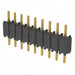 DW-09-07-G-S-200 by Samtec Inc. - CONNECTOR HDR 9POS 0.1 STACK T/H GOLD