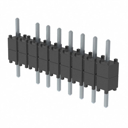 DW-09-07-T-S-200-002 by Samtec Inc. - CONNECTOR HDR 9POS 0.1 STACK T/H TIN