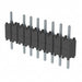 DW-09-07-T-S-200-002 by Samtec Inc. - CONNECTOR HDR 9POS 0.1 STACK T/H TIN