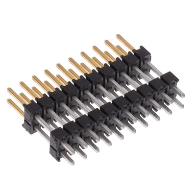 DW-10-09-L-D-400 by Samtec Inc. - CONNECTOR HDR 20POS 0.1 STACK T/H