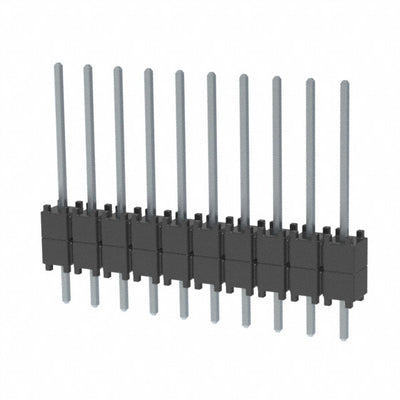 DW-10-09-T-S-200 by Samtec Inc. - CONNECTOR HDR 10POS 0.1 STACK T/H TIN