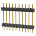 DW-10-10-G-S-600 by Samtec Inc. - CONNECTOR HDR 10POS 0.1 STACK T/H