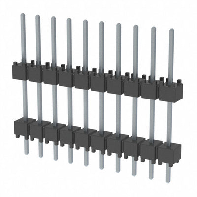 DW-10-10-T-S-450 by Samtec Inc. - CONNECTOR HDR 10POS 0.1 STACK T/H TIN
