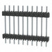 DW-10-10-T-S-600 by Samtec Inc. - CONNECTOR HDR 10POS 0.1 STACK T/H TIN