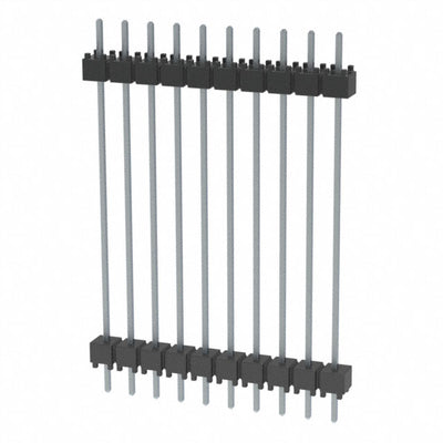 DW-10-14-T-S-1200 by Samtec Inc. - CONNECTOR HDR 10POS 0.1 STACK T/H TIN