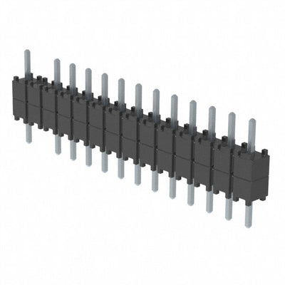 DW-14-07-T-S-200-002 by Samtec Inc. - CONNECTOR HDR 14POS 0.1 STACK T/H TIN