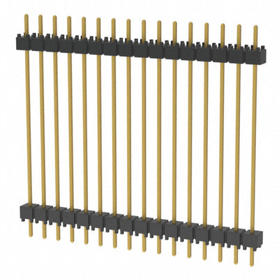 DW-16-14-G-S-1200 by Samtec Inc. - CONNECTOR HDR 16POS 0.1 STACK T/H