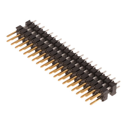 DW-20-15-L-D-300 by Samtec Inc. - CONNECTOR HDR 40POS 0.1 STACK T/H