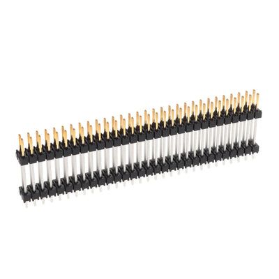 DW-30-11-L-D-600 by Samtec Inc. - CONNECTOR HDR 60POS 0.1 STACK T/H