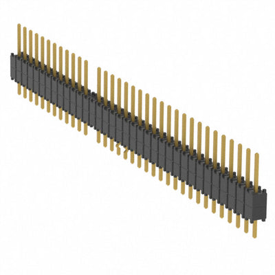 DW-35-08-H-S-200-LL-013 by Samtec Inc. - CONNECTOR HDR 35POS 0.1 STACK T/H