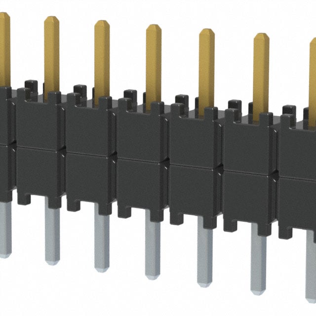 DW-20-07-F-S-200 by Samtec Inc. - CONNECTOR HDR 20POS 0.1 STACK T/H