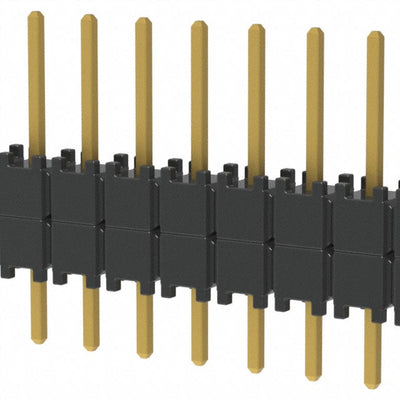 DW-36-08-G-S-200 by Samtec Inc. - CONNECTOR HDR 36POS 0.1 STACK T/H