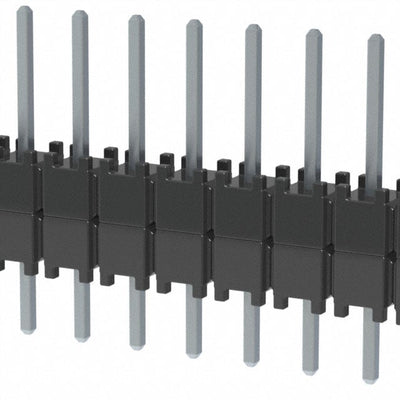 DW-12-08-T-S-200 by Samtec Inc. - CONNECTOR HDR 12POS 0.1 STACK T/H TIN