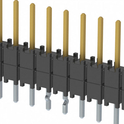 DW-10-08-F-S-200-LL by Samtec Inc. - CONNECTOR HDR 10POS 0.1 STACK T/H