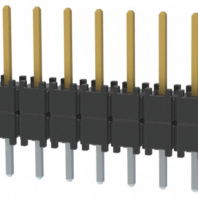 DW-14-08-S-S-200 by Samtec Inc. - CONNECTOR HDR 14POS 0.1 STACK T/H