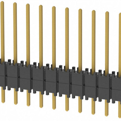 DW-20-09-G-S-200 by Samtec Inc. - CONNECTOR HDR 20POS 0.1 STACK T/H