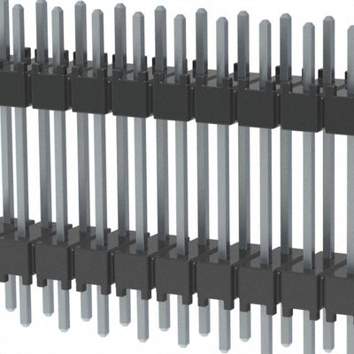 DW-20-10-T-D-500 by Samtec Inc. - CONNECTOR HDR 40POS 0.1 STACK T/H TIN