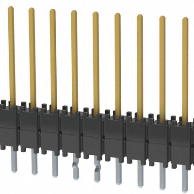 DW-50-09-L-S-200-LL by Samtec Inc. - CONNECTOR HDR 50POS 0.1 STACK T/H