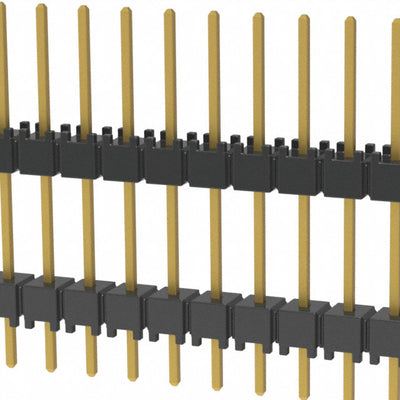 DW-12-10-G-S-450 by Samtec Inc. - CONNECTOR HDR 12POS 0.1 STACK T/H